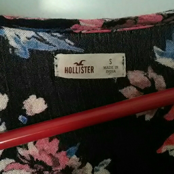 Boho cropped floral top with tassels - Picture 3 of 6